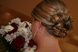 up do hair style woman lady bride