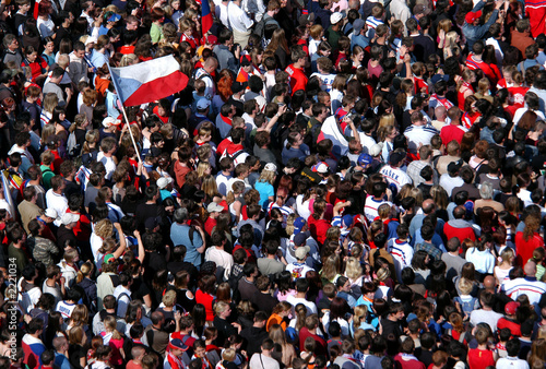 huge crowd