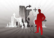 city business people