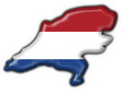 bottone cartina olandese - holland button map flag