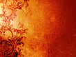 red rusty grunge background