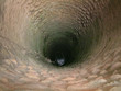view down a well