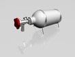 nitrous oxide bottle