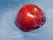 wet apple