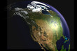 Illustration: planet earth from space (close-up) planet earth from space (close-up)