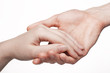 man and woman hands