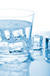 glass of water with ice glass of water with ice