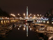 paris - la bastille de nuit