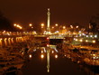 paris - la bastille de nuit