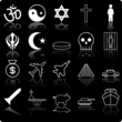 demographic and population icon series set