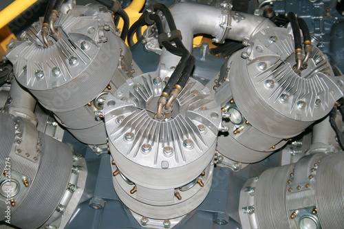 Photo: aircraft engine aircraft engine