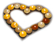 candle heart