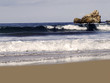 the waves