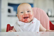 baby eating
