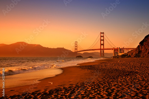 Foto: baker beach, san francisco baker beach, san francisco