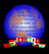 globe abstract