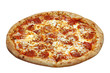 pepperoni pizza isolated