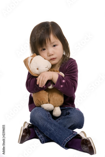 childhood series 4 (crying with bunny) childhood series 4 (crying with bunny)