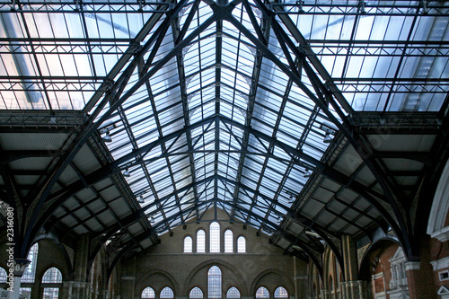 Photo: railway station roof railway station roof