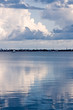 blue sky reflections
