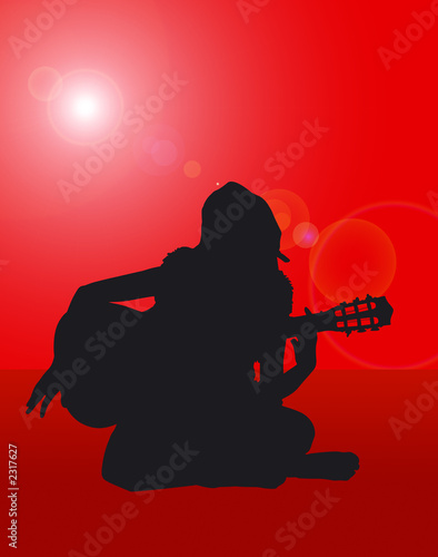 Illustration: chitarrista 6 chitarrista 6