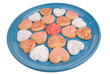 valentine heart cookies