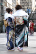 young women in kimono