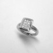 bague or blanc diamant