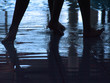 feeet in water
