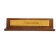 success nameplate