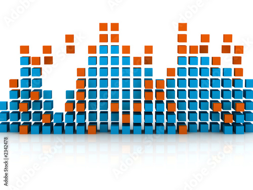 Illustration: graphic equalizer graphic equalizer