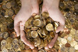 a fistful of money