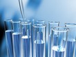 Illustration: analysis test-tubes analysis test-tubes