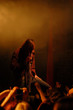 a musician singing