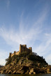 almourol castle and clouds almourol castle and clouds
