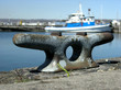 cast mooring post