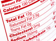 nutritional label