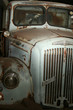 classic old rusted diesel truck