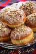 doughnuts with frosting doughnuts with frosting