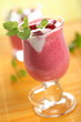 raspberries with acidic milk raspberries with acidic milk