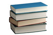 stapel bücher isoliert auf weissem hintergrund stapel bücher isoliert auf weissem hintergrund
