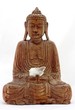 Image : buddha statue with crystal