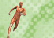 muscle man background
