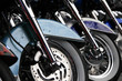 row of motorcycle wheels row of motorcycle wheels