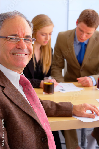 portrait of businessman