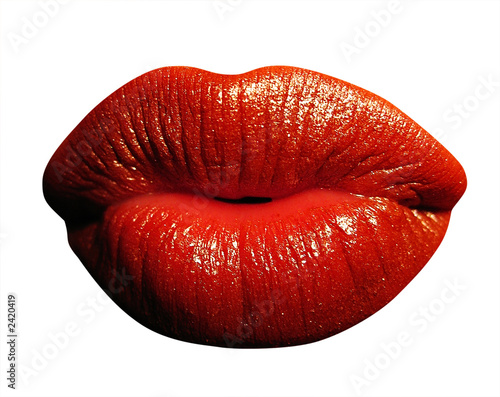 kissing lips
