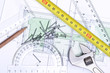 floor plan from above