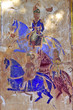india, mandawa: colourful frescoes on the walls india, mandawa: colourful frescoes on the walls