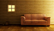 Photographie : modern couch 3d rendering