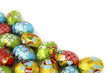 easter eggs  background